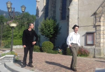 Visite théatralisée de Praz-sur-Arly avec le duo d'En Visite Simone